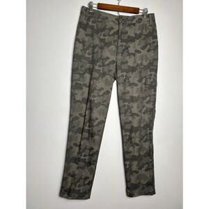 J.Crew Womens Camo Cargo Pants 29 T High Rise Straight Utility Cotton Blend